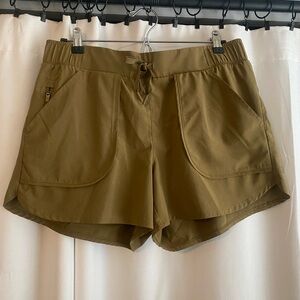 All in Motion Women's Olive Athletic Shorts